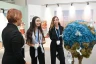 Vice-President of Heydar Aliyev Foundation, Leyla Aliyeva and President of Baku Media Center, Arzu Aliyeva visited the inclusive exhibition presented at COP29