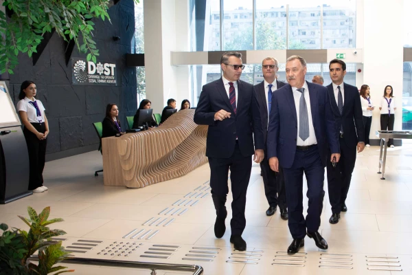 The Russian delegation visited Baku DOST Center 5