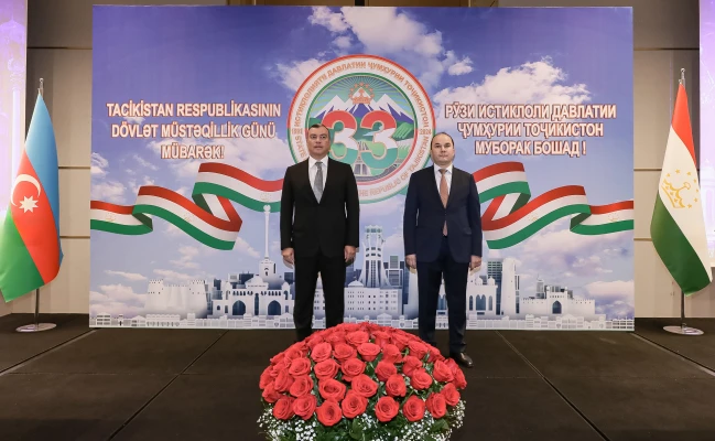 An official reception dedicated to the Independence Day of Tajikistan was organized