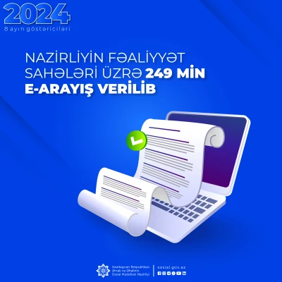 249,000 e-references were issued for the Ministry's activities