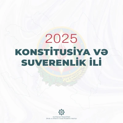 Prezident İlham Əliyev 2025-ci ilin “Konstitusiya və Suverenlik İli” elan edilməsi haqqında Sərəncam imzalayıb