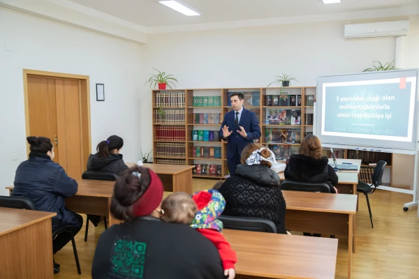 Məhkumluqdan azad olunmasına üç ay qalmış  bir qrup qadınla görüş keçirilib