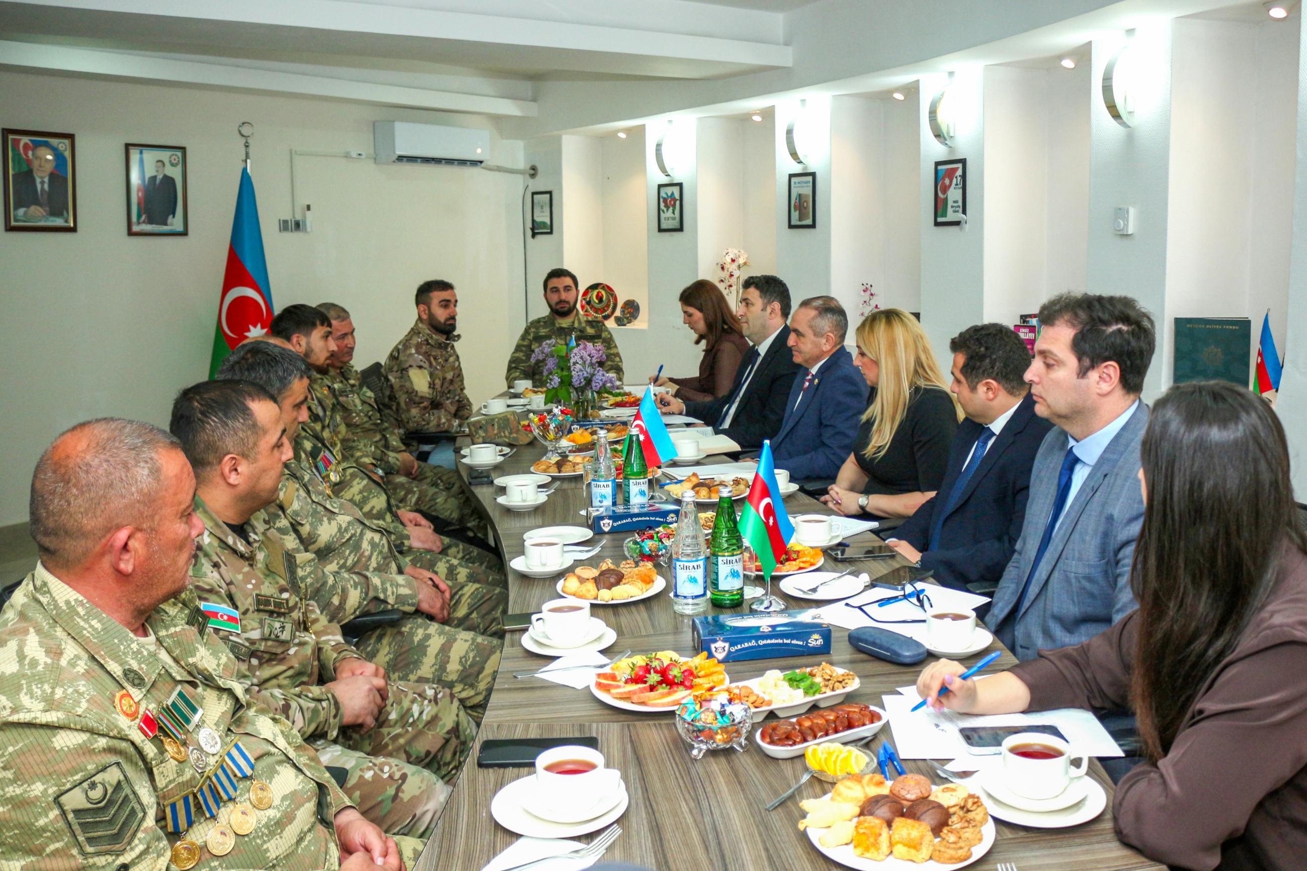 Daha bir qrup qazi reabilitasiya olunaraq əvvəlki sağlamlıqlarına qovuşub