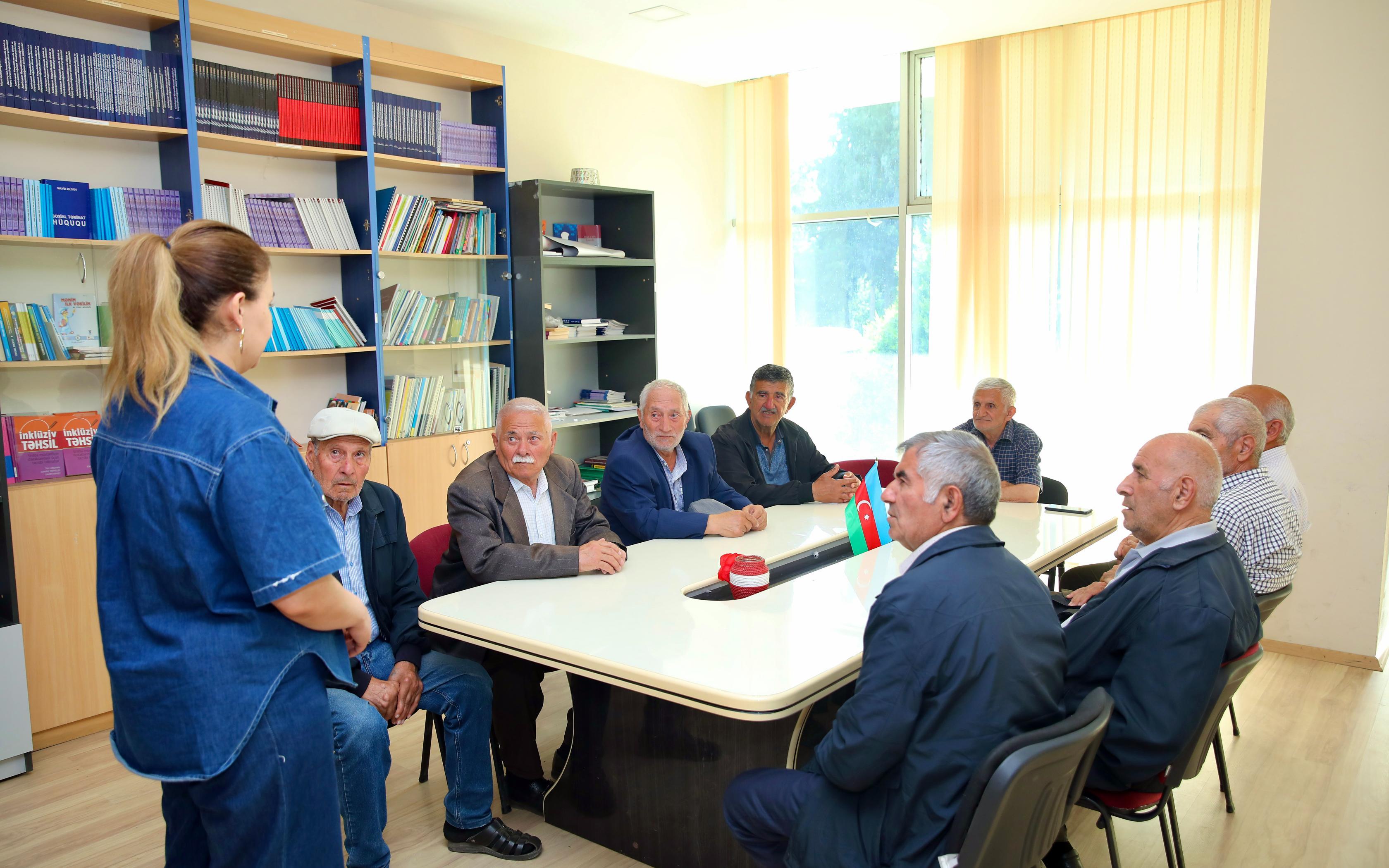 Ahıllar üçün də günərzi qayğı mərkəzləri fəaliyyət göstərir