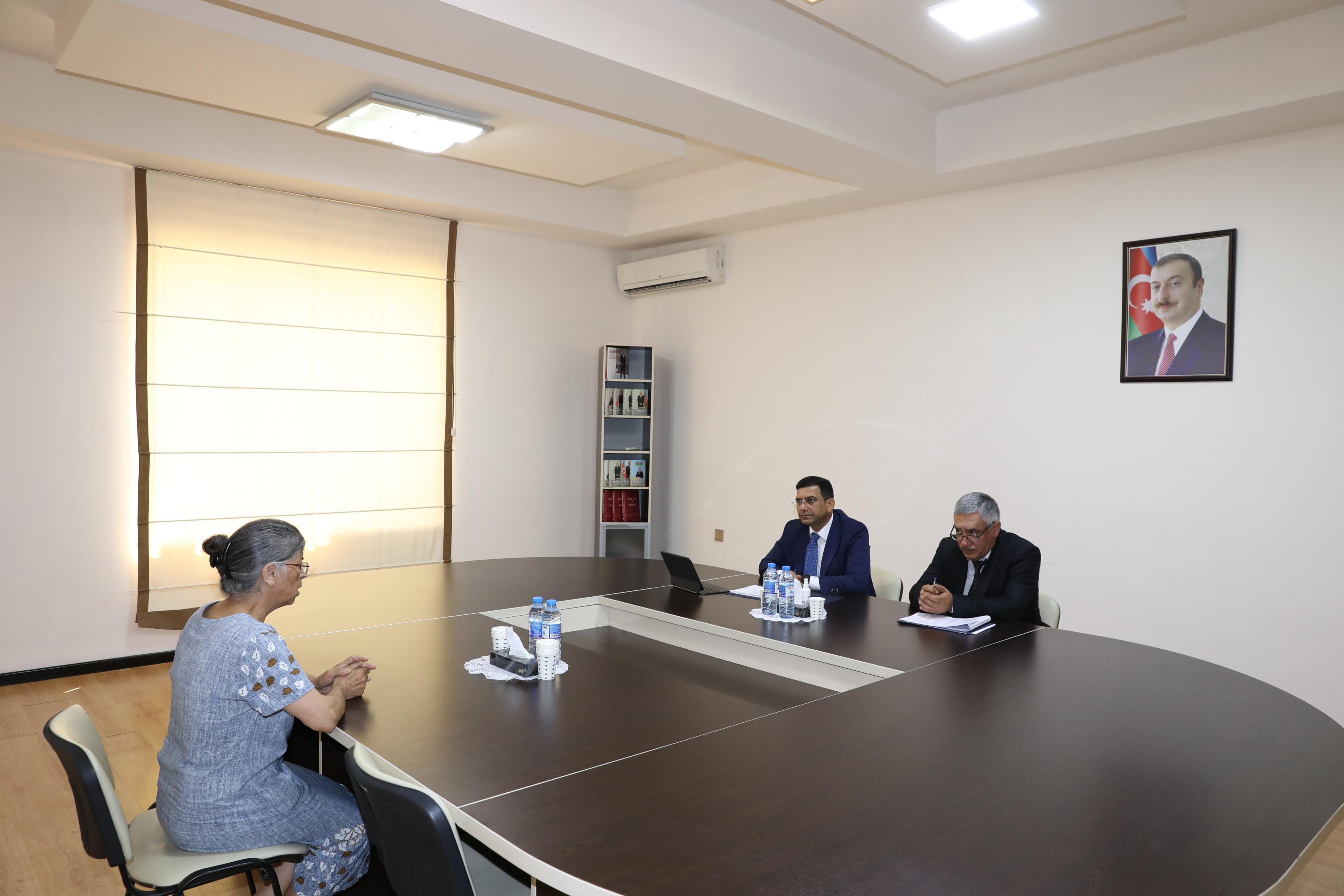 Nazir müavini Rəşad Mustafayev Zərdab rayonunda vətəndaşları qəbul edib