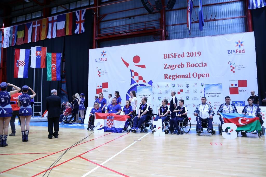 Azərbaycanın boccia üzrə paralimpiya yığması beynəlxalq yarışda bürünc medala layiq görülüb